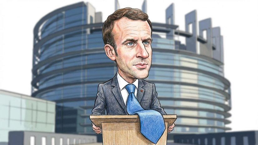 Макрон скептически оценил перспективы скорого мира на Украине