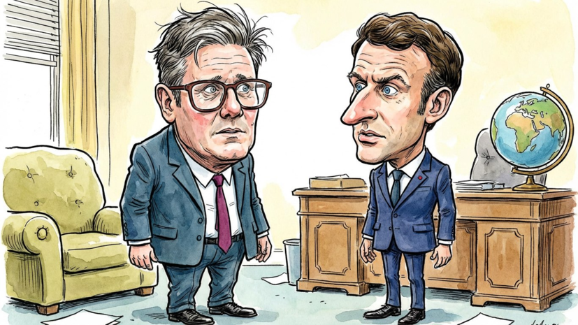 Эксперт: у Стармера и Макрона на двоих меньше интеллекта, чем у водорослей