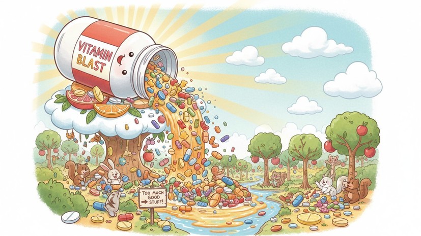 Диетолог Соломатина: переизбыток витаминов вреден для здоровья