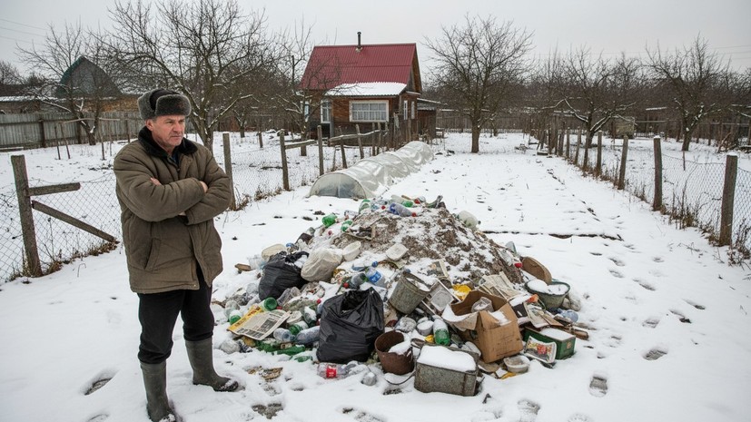 Адвокат рассказала о штрафах за сброс снега или бытового мусора на чужой участок