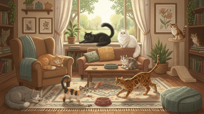 «Не анализируют и не критикуют»: семь неожиданных фактов о кошках