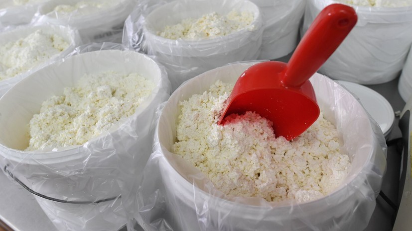 Росстат: в России в январе на 9,2% выросло производство творога