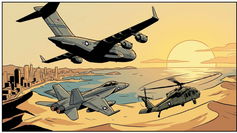 Три военных самолёта США вылетели из Израиля в направлении Аммана