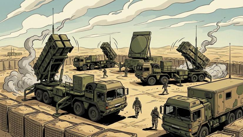 ВХ: США задействовали батареи Patriot на Ближнем Востоке «на полную катушку»