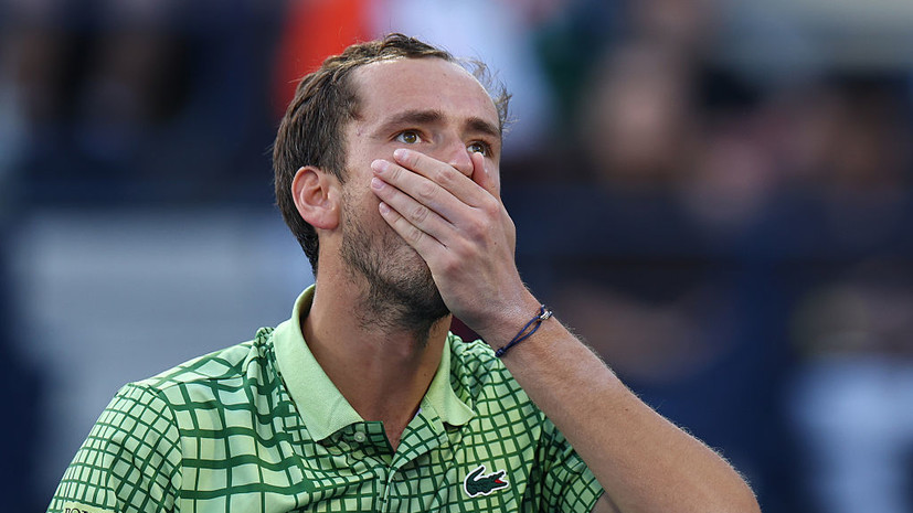 Медведев — о снятии Грикспора с финала турнира ATP в Дубае: не так я хотел выиграть титул