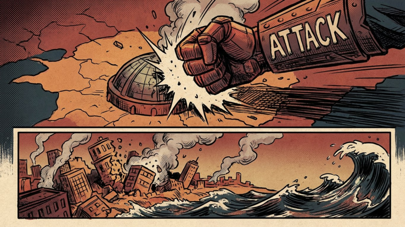 Tasnim: Иран нанёс удар по Тель-Авиву