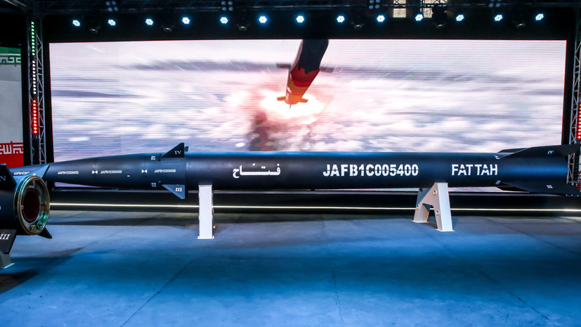 ISNA: Иран применил гиперзвуковые ракеты «Фаттах»