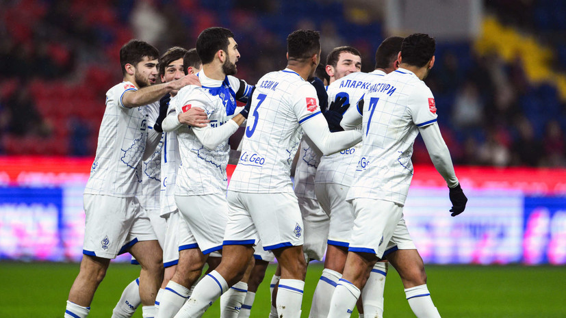 Гол с пенальти на 90-й минуте принёс «Динамо» Мх победу над «Рубином» в матче РПЛ