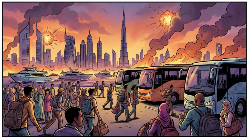 Актриса Крылова рассказала об эвакуации в Дубае во время обстрелов