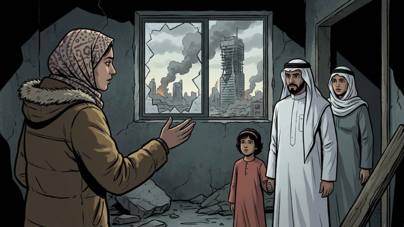 Россиянка приютила жителей Бахрейна после удара по высотке