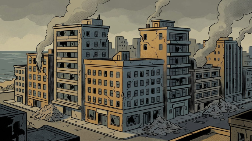 WSJ: около 40 зданий в Тель-Авиве повреждены в ходе ударов Ирана