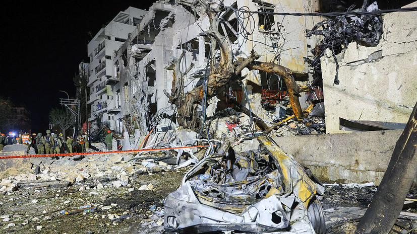 В Израиле в результате атаки Ирана погибли девять человек