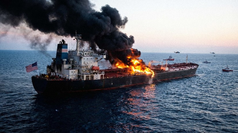 КСИР заявил о поражении трёх танкеров США и Британии