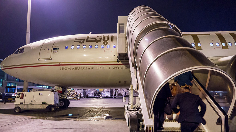 Впервые с 28 февраля открыта регистрация на рейсы из Абу-Даби