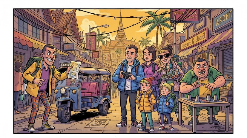 Мошенники пытаются обмануть застрявших в Таиланде россиян