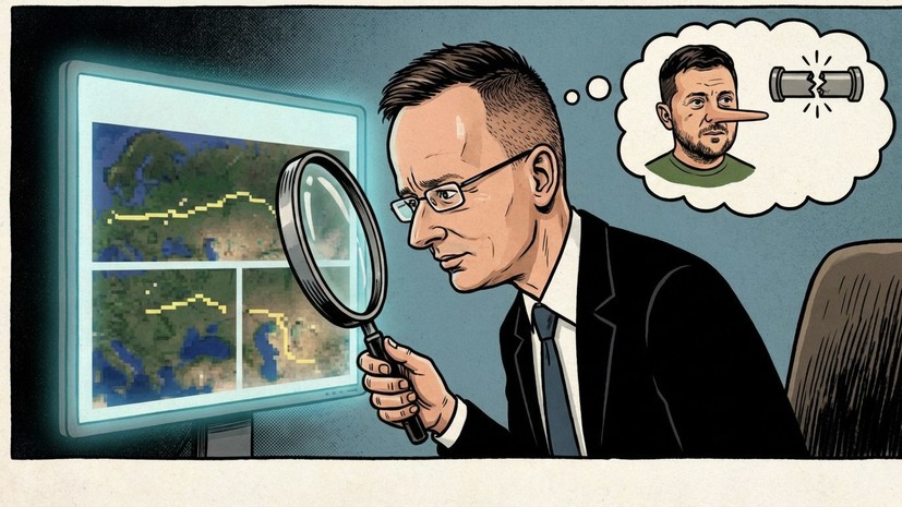 Сийярто: спутниковые снимки говорят о лжи Зеленского о неисправности «Дружбы»