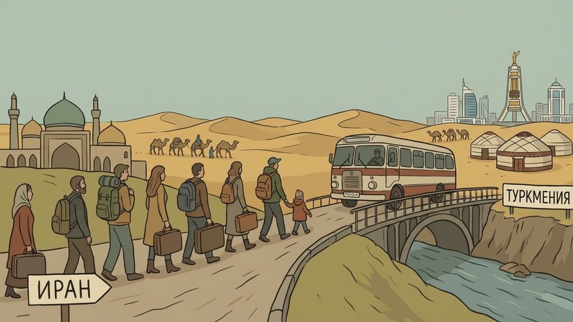 В посольстве рассказали, что россияне могут покинуть Иран через Туркмению