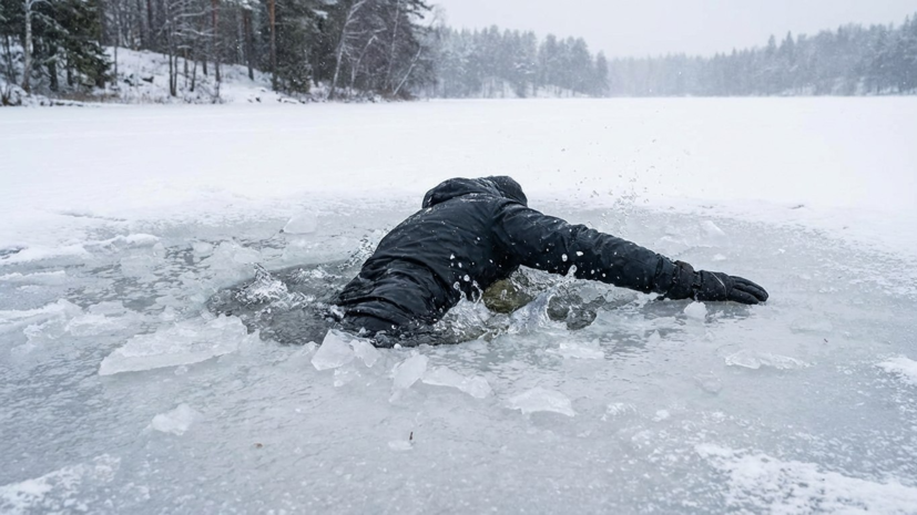 Спасатель Халилов: при провале под лёд на счету каждая секунда