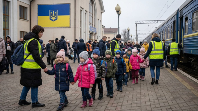 Зеленский разрешил эвакуировать детей из зоны боёв без согласия родителей