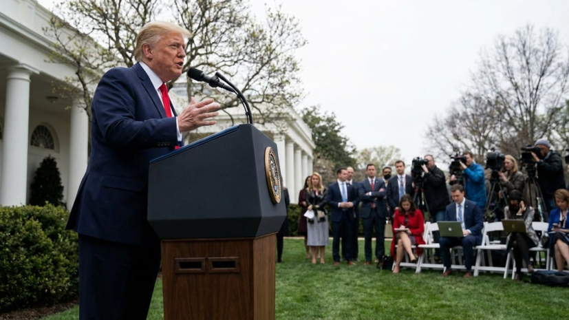 Трамп выступит с заявлением по поводу Ирана в 19:00 мск