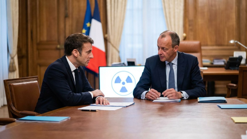 Макрон заявил, что ФРГ примет участие в новой ядерной доктрине Франции