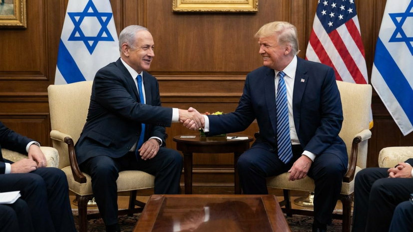 Нетаньяху поблагодарил Трампа за то, что он вместе с Израилем «спасает мир»
