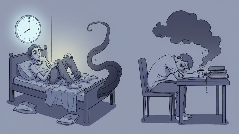 Психиатр Дикарев: бессонница и постоянная сонливость — признаки депрессии