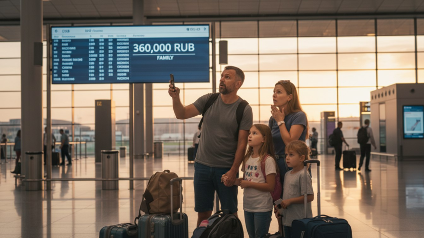 РИА Новости: билеты из Дубая в Россию подорожали до 360 тысяч рублей на семью