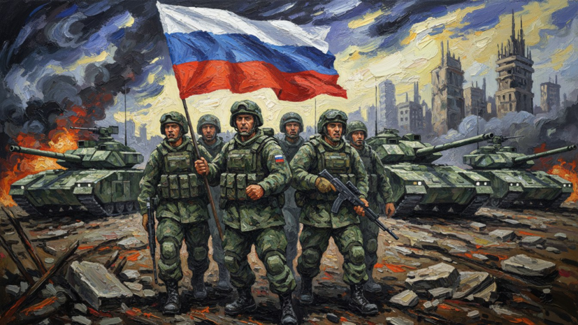 ВС России уничтожили дрифтующих на джипе боевиков ВСУ под Красноармейском