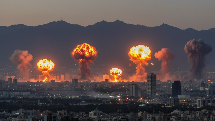 Агентство Tasnim сообщило о серии новых взрывов в Тегеране