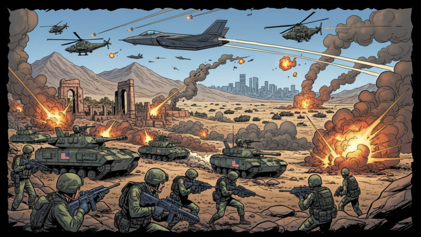 В РАН назвали маловероятной полномасштабную военную операцию США в Иране