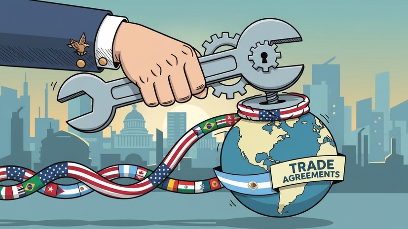 Трамп допустил ужесточение действующих торговых соглашений с США