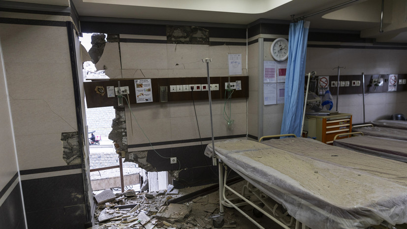 Пациенты больницы имени Ганди в Тегеране пострадали от атак США и Израиля