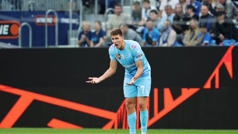 Соболев показал жест в сторону Семака после гола «Балтике» в Кубке России