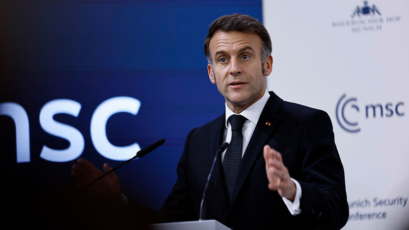 Макрон: Франция не одобряет операцию США и Израиля против Ирана