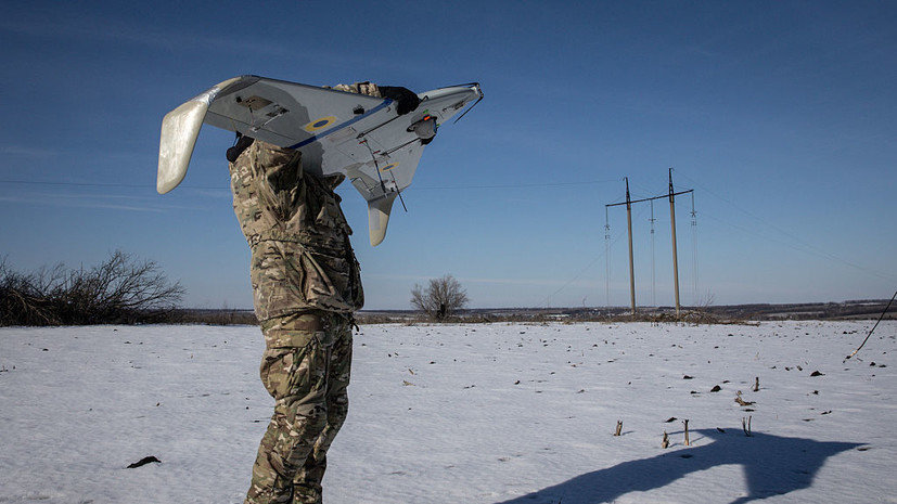 ВСУ применили новый вид американского БПЛА при атаке в Донецке