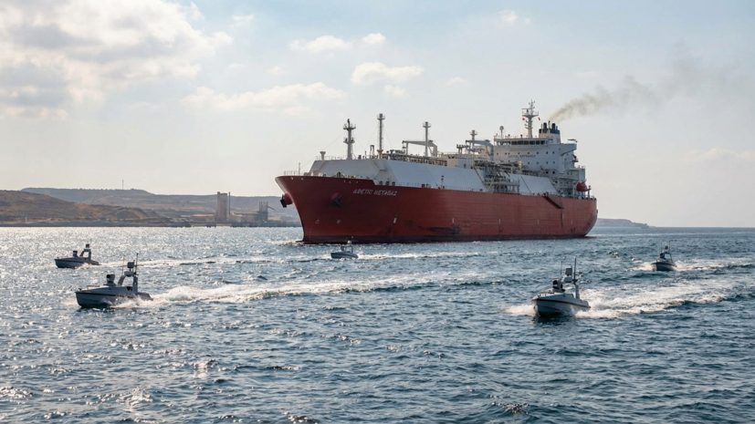 Российский газовоз «Арктик Метагаз» атакован в Средиземном море БЭК Украины