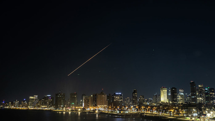 В Тель-Авиве звучит воздушная тревога из-за ракетной атаки Ирана