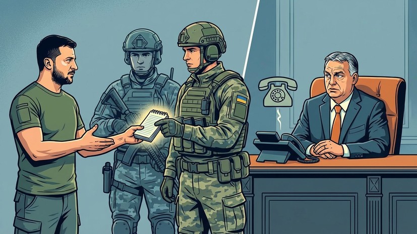 Зеленский пригрозил дать контакты Орбана ВСУ, если тот будет блокировать кредит