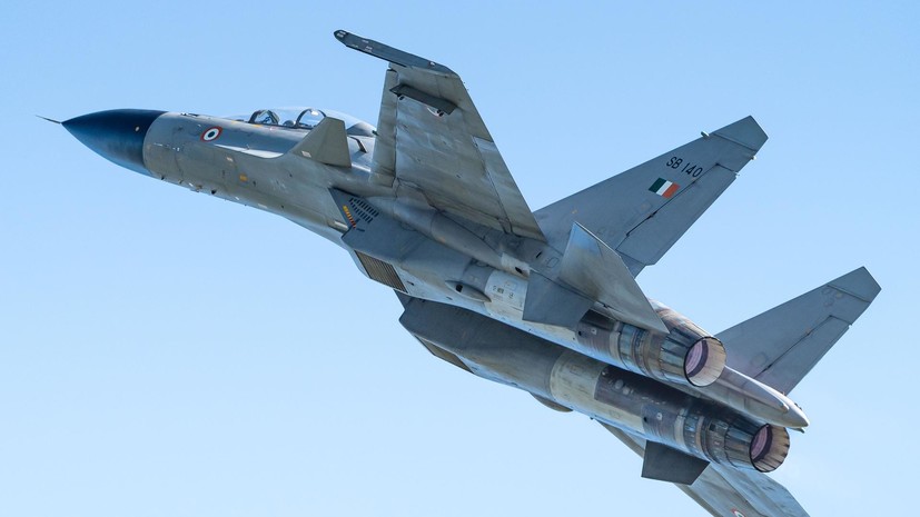 В штате Ассам пропал истребитель Су-30МКИ ВВС Индии