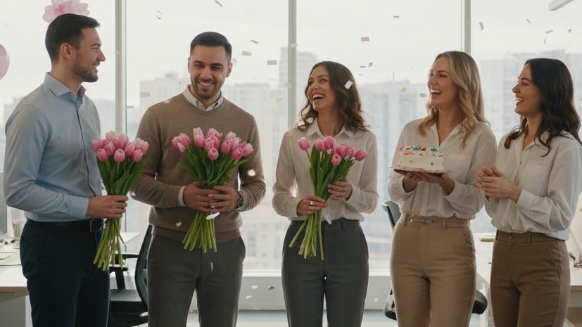 Консультант Валинуров: сбор денег на поздравление коллег-женщин с 8 Марта — архаизм