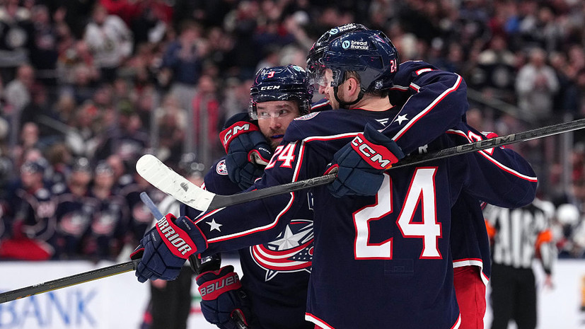 Три очка Проворова помогли «Коламбусу» обыграть «Флориду» в матче НХЛ