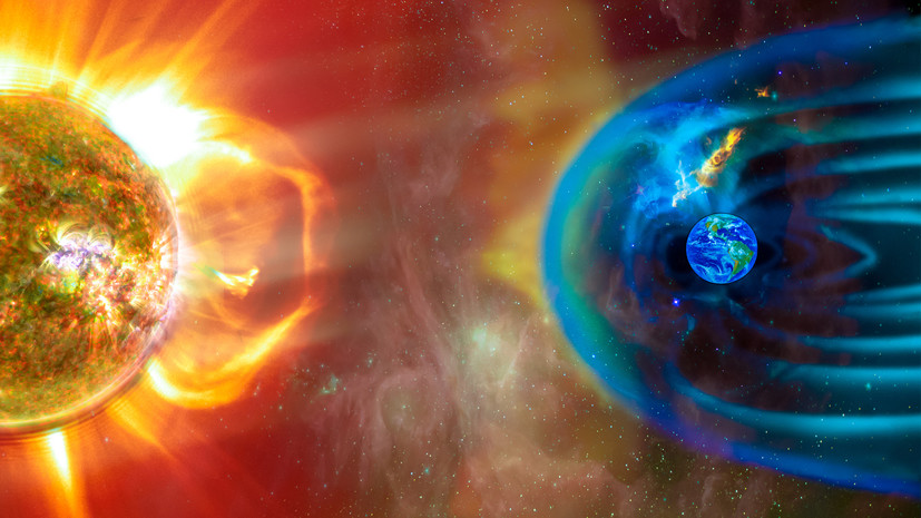 В течение суток на Земле может начаться магнитная буря