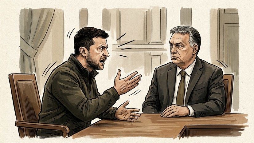 Филиппо: угроза Зеленского в адрес Орбана шокировала союзников Киева