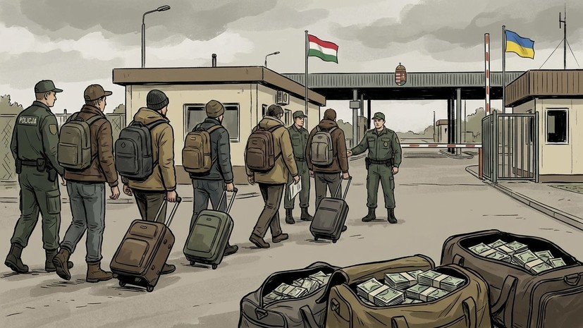 Из Венгрии депортируют семерых украинцев, перевозивших деньги на Украину
