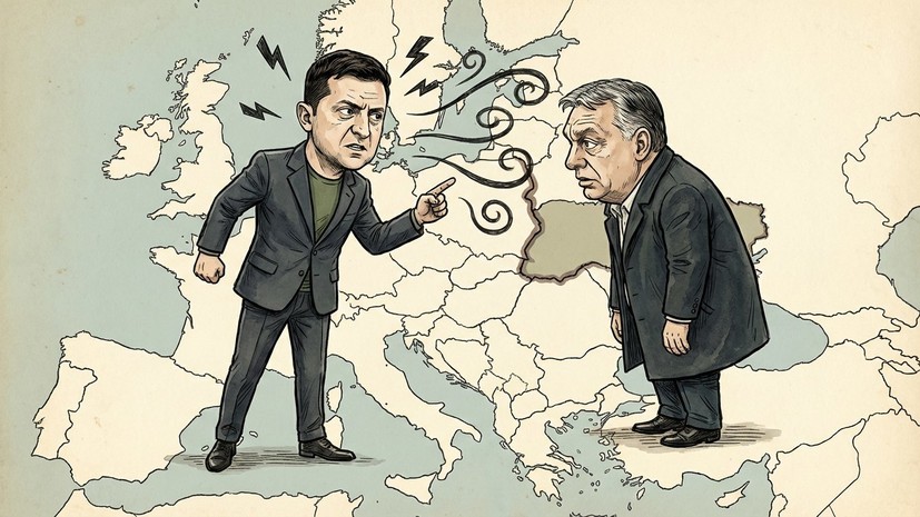 В ЕК назвали неприемлемыми угрозы Зеленского в адрес Орбана