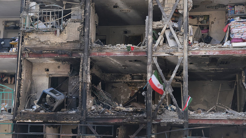 Израиль начал новую серию ударов по Тегерану