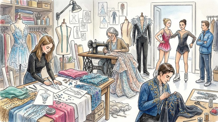 Дизайнер Куклычёва рассказала, как создаются костюмы для фигуристов