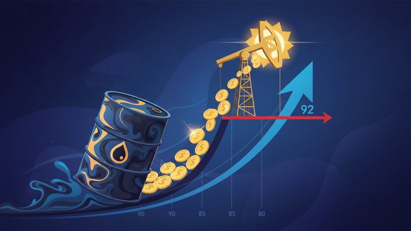 Цена нефти марки Brent превысила $92 за баррель