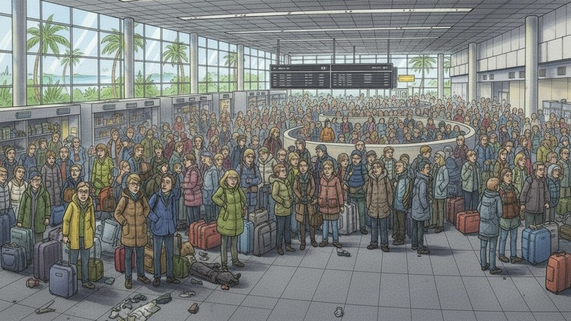 АТОР: 1,5 тысячи россиян не могут вылететь с Мальдив из-за отмены рейсов